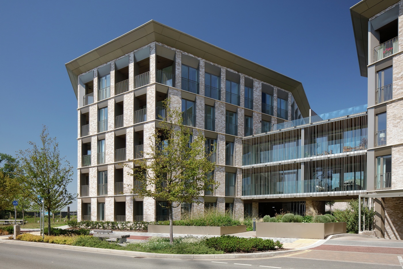 Apartment building at Athena