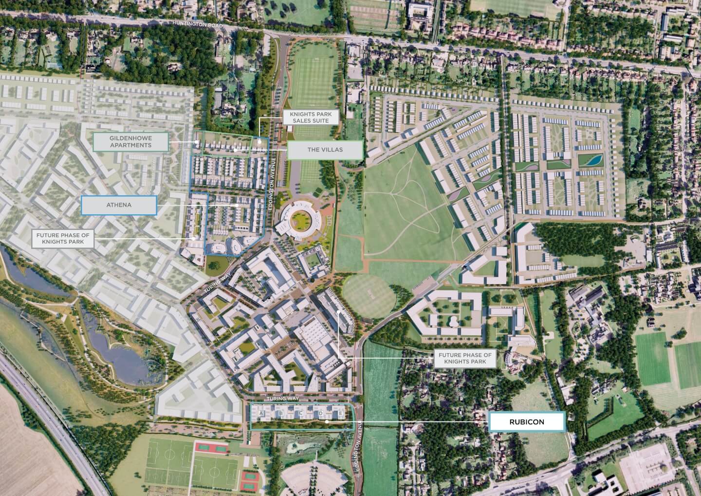 Knights Park Siteplan