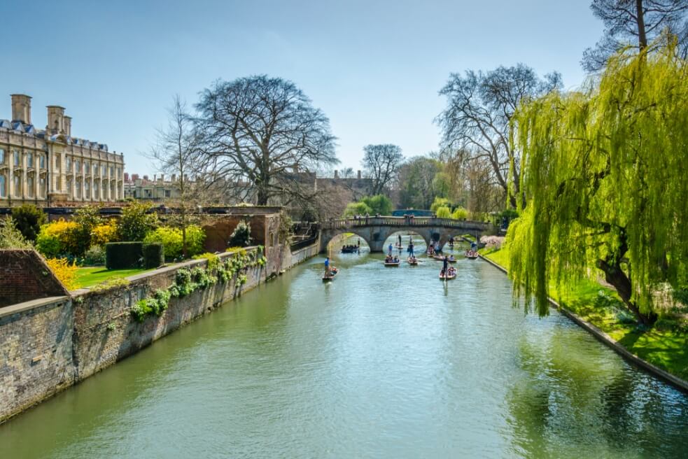 Putting on the River Cam